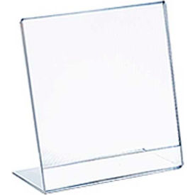 Global Approved 112734 Vert L Shaped Acrylic Sign HLR 3.5