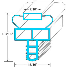 Allpoints 741284 Door Gasket 10 3/8