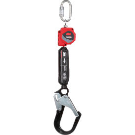 3M™ Protecta® Self-Retracting Lifeline with Carabiner Web & Aluminum Rebar Hook 6'L 7100319831