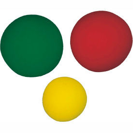 CanDo® Memory Foam Squeeze Ball Set 3-Piece Set 10-0779