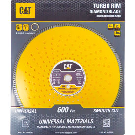 Caterpillar® 600 Pro Universal Turbo Diamond Blade 14