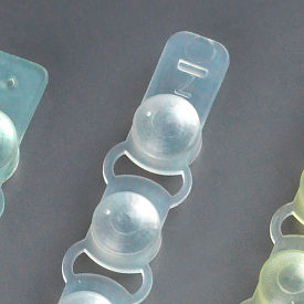 Cap Strip Polypropylene Natural 125/Pack (For use with 110575 Tube Strip) 110578N