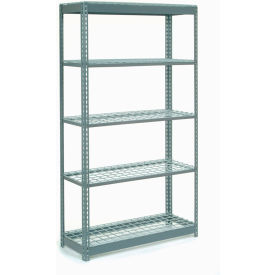 GoVets 5 Shelf Standard Duty Boltless Shelving Starter 48