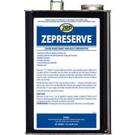 Zep Zepreserve 4 Gallon 4/Case Metal Square Can 143424