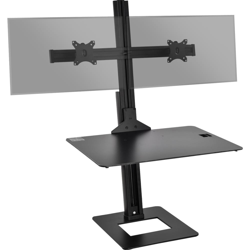 SIIG Dual Display Adjustable Computer Keyboard Stand, CEMT2H12S1 MPN:CE-MT2H12-S1