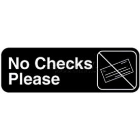 Vollrath® No Checks Please Sign 4520 3