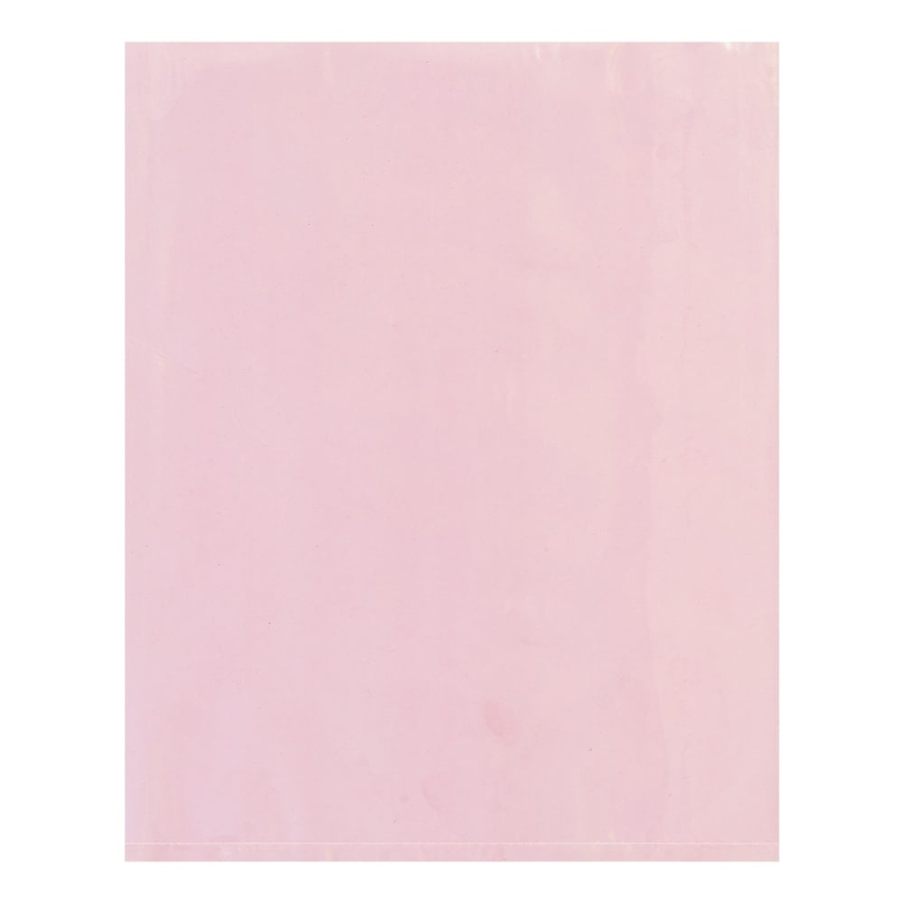 Office Depot Brand 2 Mil Anti-Static Flat Poly Bags, 2in x 4in, Pink, Case Of 1000 MPN:PBAS345