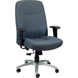 Eurotech Excelsior Executive High Back Chair - Black Fabric BM9000-BLK