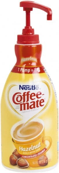 Liquid Coffee Creamer, Hazelnut, 1500mL Pump Bottle MPN:NES31831