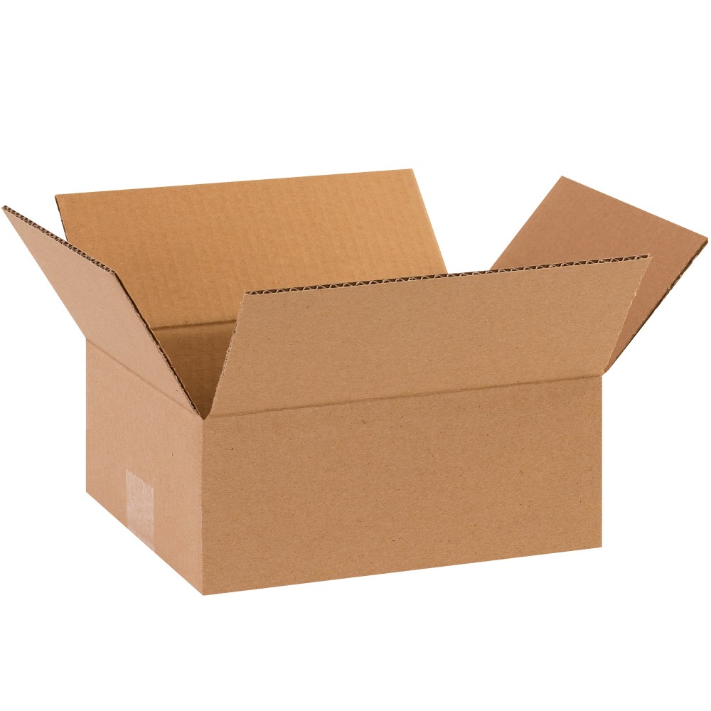 Partners Brand Flat Corrugated Boxes, 8in x 6in x 2in, Kraft, Pack Of 25 Boxes MPN:862