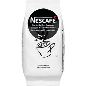NescafE® Frothy Coffee Beverage French Vanilla 2 lb Pack of 6 12025548