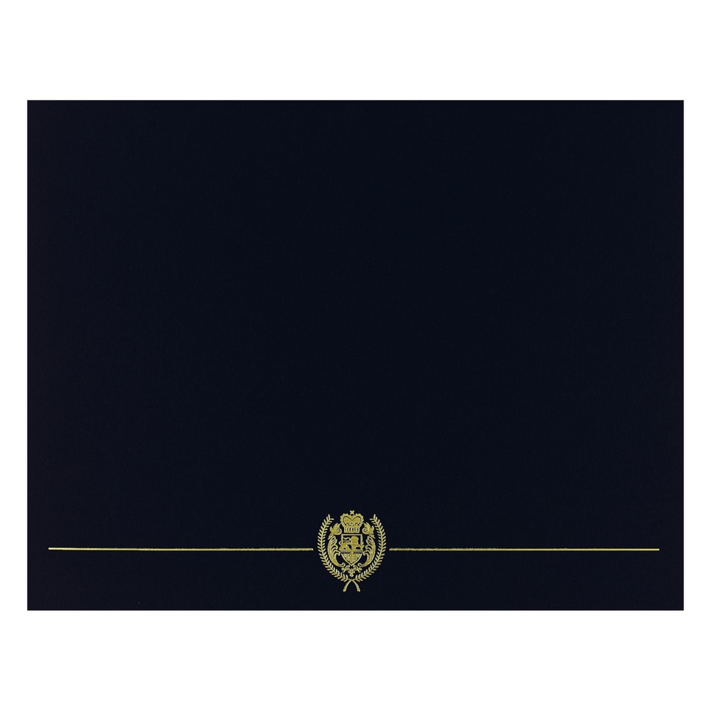 Great Papers! Classic Certificate Covers, 12in x 9 3/8in, Black, Pack Of 5 MPN:498013-5263