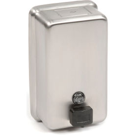 ASI® Stainless Steel Liquid Soap Dispenser Vertical - 10-0347 10-0347