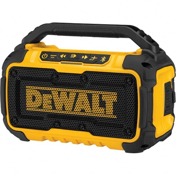 Job Site Radios, Job Site Radio Type: Bluetooth Speaker , Overall Height: 6.0in , Overall Depth: 7.0in  MPN:DCR010