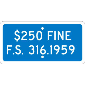 NMC TMAS18H Traffic Sign Florida 250 Fine 6