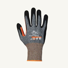 Superiorglove Tenactiv CX Glove W/Blended HPPE/Steel Micropore Nitrile Palm ANSI A7 Size 12 STACXPNRT-12 - Pkg Qty 12