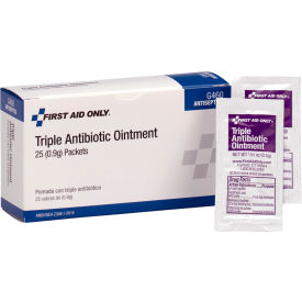 First Aid Only Triple Antibiotic Ointment 25/Box G460