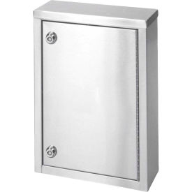 Omnimed® Stainless Narcotic Cabinet Single Door Ambi-Top 2 Adj. Shelves 11