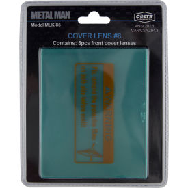 Metal Man® Front Cover Protective Lens For Auto Darkening Welding Helmets 4