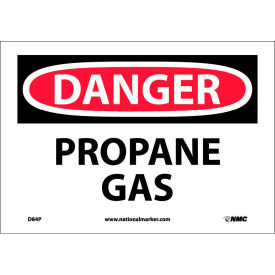 NMC D84P OSHA Sign Danger Propane Gas 7