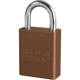 American Lock® S1105BRN Aluminum Safety Padlock 1-1/2
