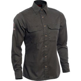DRIFIRE® Tecgen Select®Women's Flame Resistant Work Shirt S Gray TCGSSWN00115SMRG00 TCGSSWN00115SMRG00