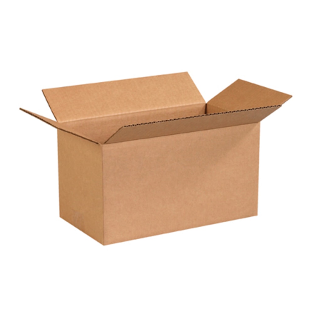Partners Brand Long Corrugated Boxes, 13in x 7in x 7in, Kraft, Bundle of 25 MPN:1377