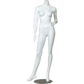 Female Mannequin - Headless Left Hand on Hip Right Leg Sideways - Matte Finish ERICA-2