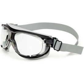 Uvex® Carbonvision™ S1650D Safety Goggles Black & Gray Frame Clear Lens S1650D