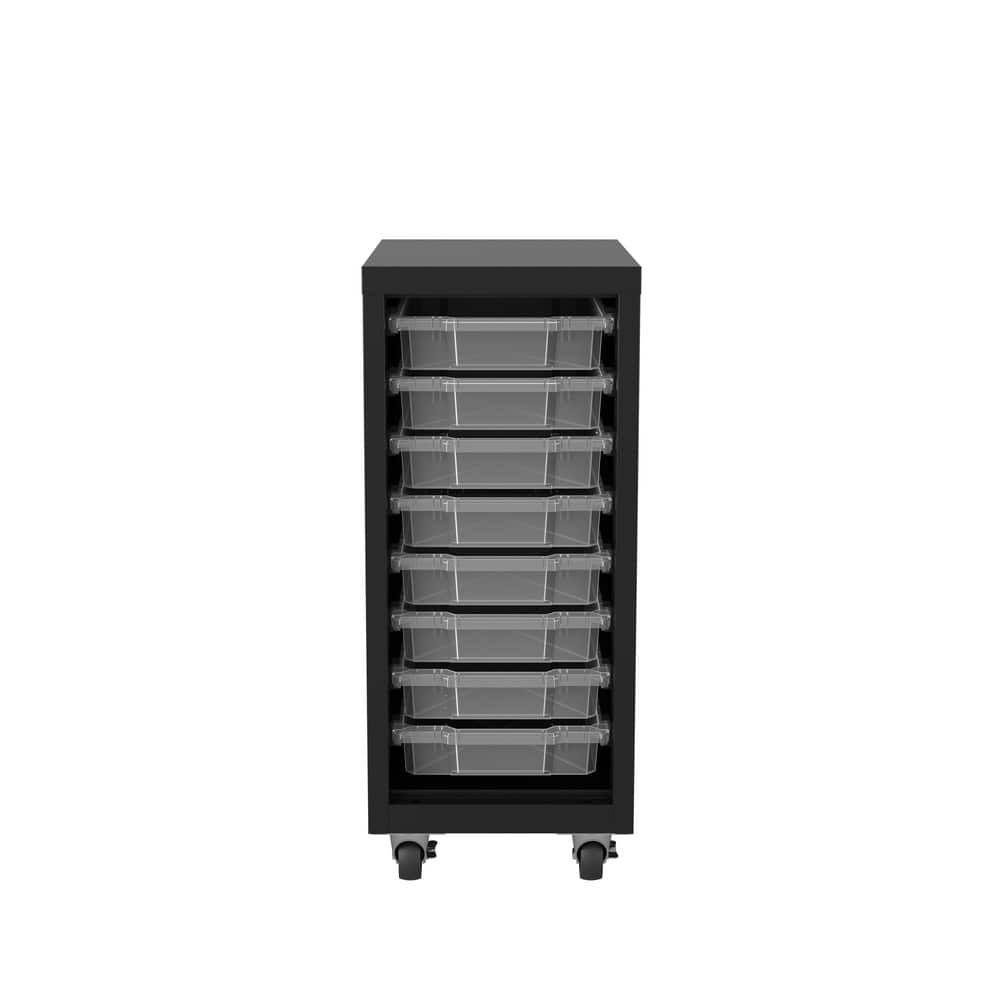 Bin Storage Cabinet: 16 Bins, 30