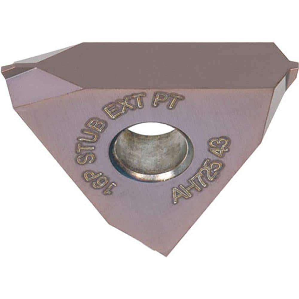 On-Edge Threading Inserts; Insert Style: TNMA ; Insert Size Code: 54 ; Insert Material: Carbide ; Manufacturer Grade: AH725 ; Thread Type: External ; Thread Standard: Stub Acme MPN:2417636