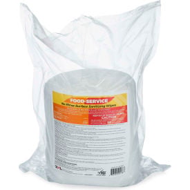 2XL NSF No Rinse Food Service Sanitizing Wipe Refill 500 Wipes/Roll 2 Rolls/Case - 2XL-446 2XL-446