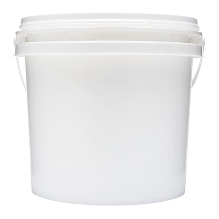Empty Bucket, White, High Density Polyethylene MPN:2XL1