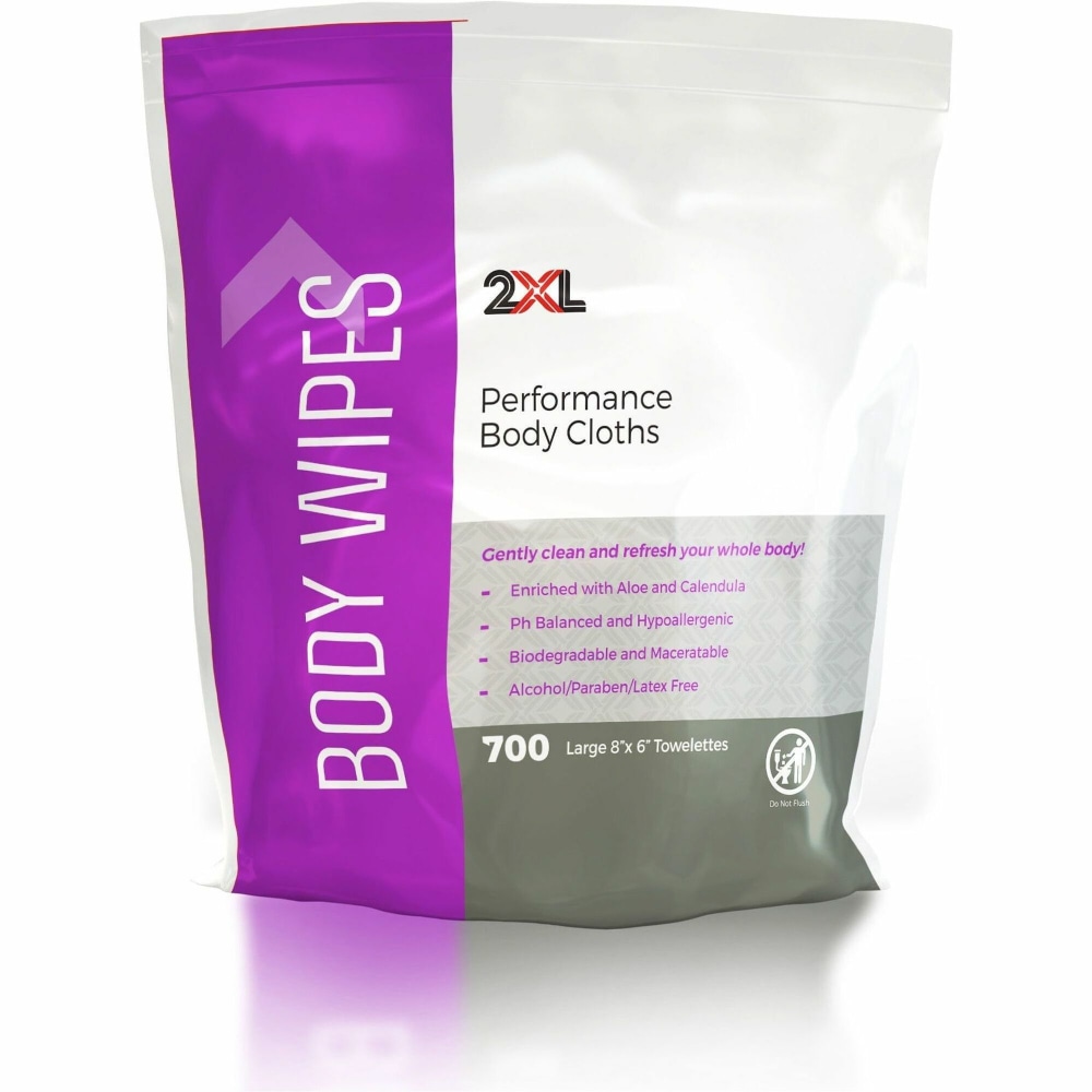 2XL CareWipes Performance Body Cloths, 6in x 8in, 700 Count, Total Qty 1 MPN:436