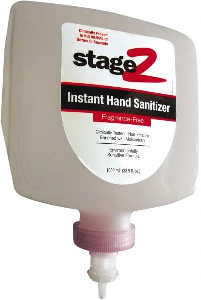 Hand Sanitizer: Foam, 1000 mL, Dispenser Refill, Alcohol-Free MPN:2XL-224