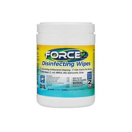 Disinfecting Wipes, 220 ct, Canister, PK6 MPN:2XL407