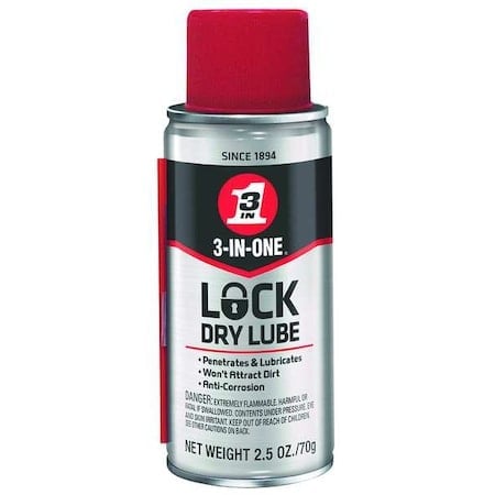 3-In-One 2.5OZ Lock Luberrp MPN:120077
