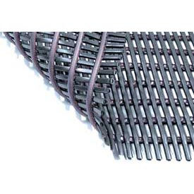 Durable Corporation Grease & Chemical Resistant Drainage Mat 3' x Up to 40' Black 525C36BK