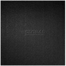 Genesis Stucco Pro PVC Ceiling Tile 760-07 Waterproof & Washable 2'L X 2'W Satin Black - 12/Case 760-07