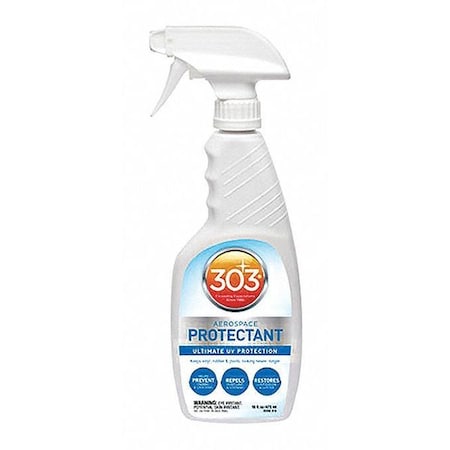 16 Oz. Aerospace Protectant Plastic Bottle, White Milky, 303 Aerospace MPN:30308