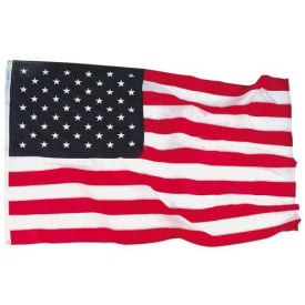 3' x 5' Bulldog® Cotton US Flag with Sewn Stripes & Embroidered Stars 1160