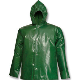 Tingley® J22168 Iron Eagle® Storm Fly Front Hooded Jacket Green Medium J22168.MD