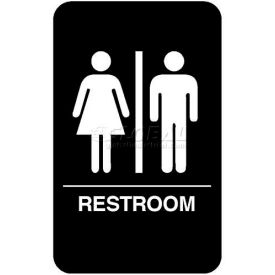 Vollrath® Restroom Braille Symbol Sign 5633 6