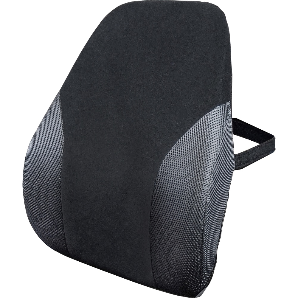 Kantek Memory Foam Backrest - Black - High Density Memory Foam - 1 Each MPN:LS360