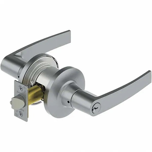 Office Lever Lockset for 1-3/8 to 1-3/4