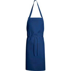 Chef Designs 1430RB3033 Standard Bib Apron Royal Blue 30