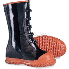 ComfitWear® 5-Buckle Boots Size 12 Rubber Black 1-Pair - Pkg Qty 6 5B 12