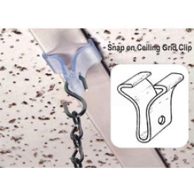 Snap On Ceiling Grid Clip SOG-50 - Pkg Qty 100