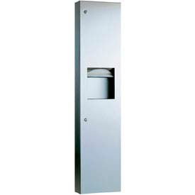 Bobrick® ClassicSeries™ Semi-Recessed Folded Paper Towel Dispenser/Receptacle B38032