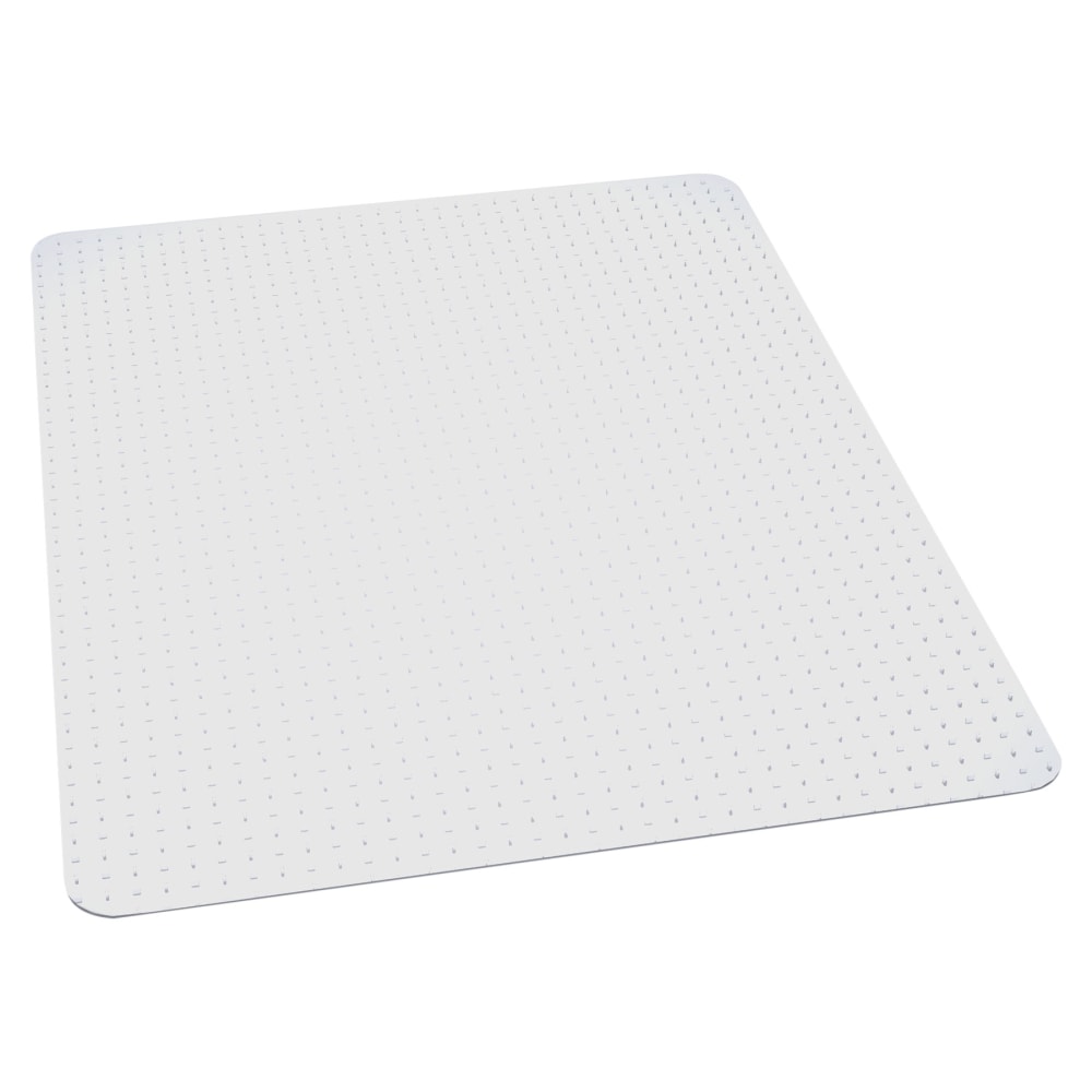 ES Robbins Multi-Task AnchorBar Carpet Chair Mat, Rectangular, 46inW x 60inD, Clear MPN:128371